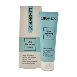 کرم آبرسان لیپورکس مناسب پوست خشک و حساس حجم 50mL