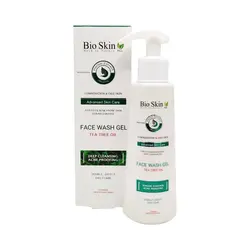 ژل شست و شوی صورت بایو اسکین مناسب پوست چرب و مختلط حجم 200mL