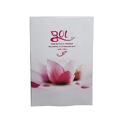 پودر موبر گل مناسب پوست مختلط با ظرف حجم 50g