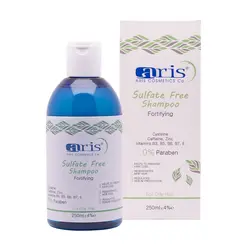 شامپو تقویت کننده موی چرب فاقد سولفات آریس حجم 250mL