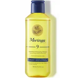 شامپو حجم دهنده مورینگا 9 مناسب پوست سر خشک و حساس حجم 200mL