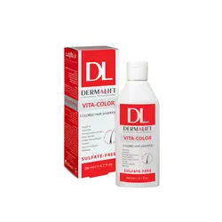 شامپو مناسب موهای رنگ شده درمالیفت (Dermalift) حجم 200mL