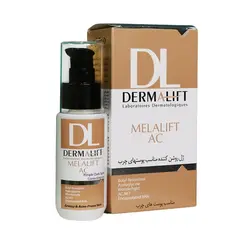 کرم ژل روشن کننده پوست چرب ملالیفت درمالیفت حجم 50mL