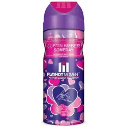 دئودورانت زنانه پلی هات مومنت مدل Justin Bieber حجم 200mL