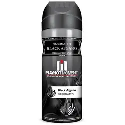دئودورانت مردانه پلی هات مومنت مدل Black Afgano