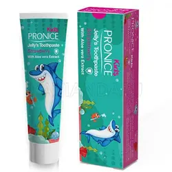 خمیردندان ژله‌ای کودک پرونایس مدل Strawberry وزن 15gr