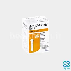 سوزن تست قند خون لنست اکیو چک ‌۱۰۰ عددی Accu-Chek