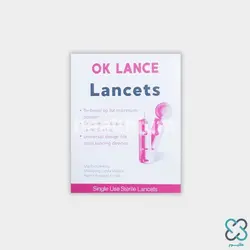 سوزن تست قند خون چهار پر (لنست) OK LANCE