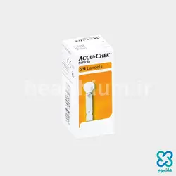 سوزن تست قند خون لنست اکیو چک ۲۵ عددی Accu-Chek