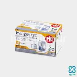 سرسوزن قلم انسولین 6 میلی متری (گیج 32) Pic Solution