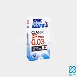 کاندوم ناچ کدکس کلاسیک Kodex Classic 0.03