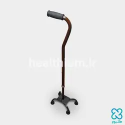 عصا چهارپایه برنزی موژان طب