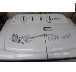 ماشین لباسشویی دوقلو 13 کیلویی تکنولایو مدل 1381