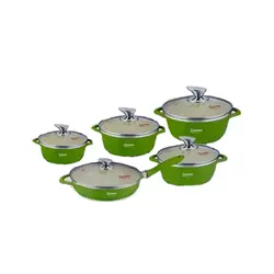 سرویس قابلمه ۱۰ پارچه دسینی | فروشگاه اینترنتی هگمتان کالا