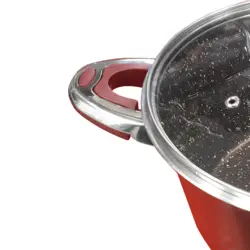 سرویس قابلمه ۱۲ پارچه کویر مدل ارکیده | فروشگاه اینترنتی هگمتان کالا