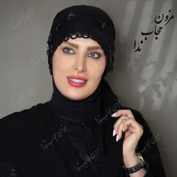 توربان مجلسی مروارید دوزی شده - مزون حجاب ندا