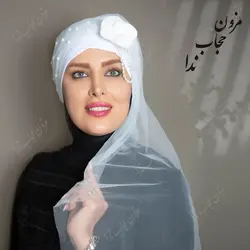 توربان مروارید دوزی شده - مزون حجاب ندا