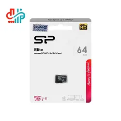 کارت حافظه microSDXC سیلیکون پاور مدل U1 Elite ظرفیت 64 گیگابایت
