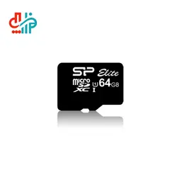 کارت حافظه microSDXC سیلیکون پاور مدل U1 Elite ظرفیت 64 گیگابایت