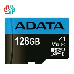کارت حافظه microSDXC ای دیتا مدل Premier V10 کلاس 10 استاندارد UHS-I سرعت 100MBps ظرفیت 128 گیگابایت