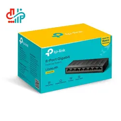 سوییچ 8 پورت گیگابیتی و دسکتاپ TP-Link مدل LS1008G
