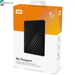 هارد اکسترنال وسترن دیجیتال مدل My Passport ظرفیت 1 ترابایت