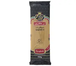 اسپاگتی قطر 1.2 زر ماکارون 700 گرمی
