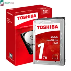 هارد دیسک اینترنال توشیبا سری L200 ظرفیت 1 ترابایت بافر 128MB