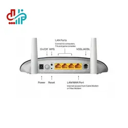 مودم روتر VDSL/ADSL بی‌سیم 300Mbps تی پی-لینک مدل TD-W9960