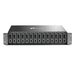 شاسی مدیاکانورتور - مبدل فیبر با 14 اسلات تی پی-لینک TP-LINK TL-MC1400