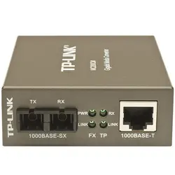 مدیاکانورتور - مبدل فیبر مالتی مود پورت گیگ تی پی-لینک TP-LINK MC200CM