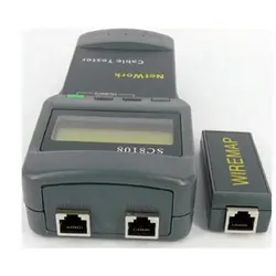 تستر کابل شبکه RJ45 حرفه ای  SC8108 LINK TESTER