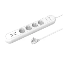 محافظ و چند راهی برق و شارژر اوریکو ORICO ODE-4A4U-EU