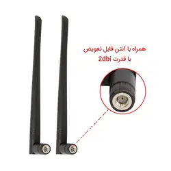 کارت شبکه وایرلس یو اس بی رومیزی سری N300 آلفا AWUS052NH Alfa