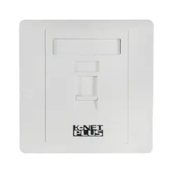 فیس پلیت تک پورت تخت کی نت پلاس مدل KP-N1138