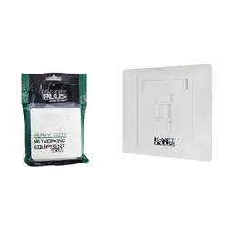فیس پلیت تک پورت تخت کی نت پلاس مدل KP-N1138