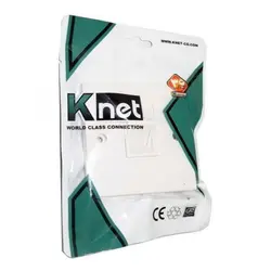 فیس پلیت تک پورت 45 درجه 86*86 کی-نت مدل K-N1126