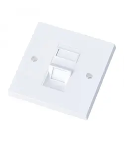 فیس پلیت تک پورت 45 درجه 86*86 کی-نت مدل K-N1126