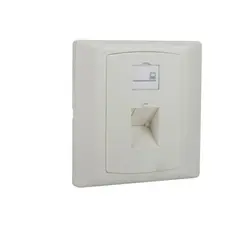 فیس پلیت تک پورت 86*86 کی-نت مدل K-N1124