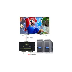 سوئیچ دو پورت VGA کی نت پلاس مدل KPM9021