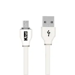 کابل فلت میکرو USB 2.0 مدل K-UC555 با طول 1.2 متر کی نت