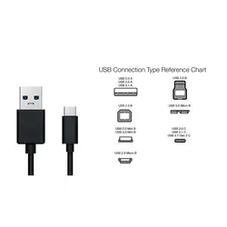 کابل USB3.0 AM/CM کی نت پلاس مدلKP-C2001 به طول 1.2 متر
