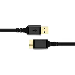 کابل تبدیل USB3.0 AM به Micro USB3.0 BM کی نت پلاس