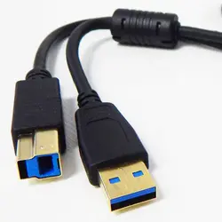 کابل پرینتر Knet USB2.0 AM to USB2.0 BM