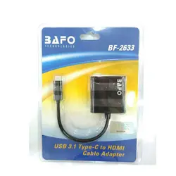 کابل تبدیل USB به HDMI بافو BF-2633 BAFO