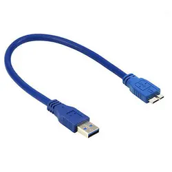 کابل هارد Micro B یک متر مدل USB 3.0 کی نت K-net