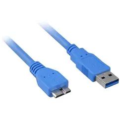 کابل هارد Micro B یک متر مدل USB 3.0 کی نت K-net