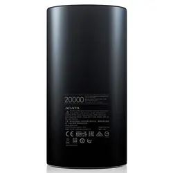 پاوربانک ای دیتا ظرفیت 20000 میلی آمپر ساعت