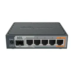 روتر میکروتیک استوک Mikrotik hEX S