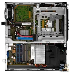 مینی کیس استوک 4 گیگ رم سی پی یو Intel Core i5-3470 هارد 320 گیگ HP 8300 SSF